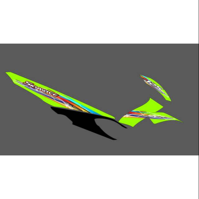 Striping transparan skywave terbaru batik