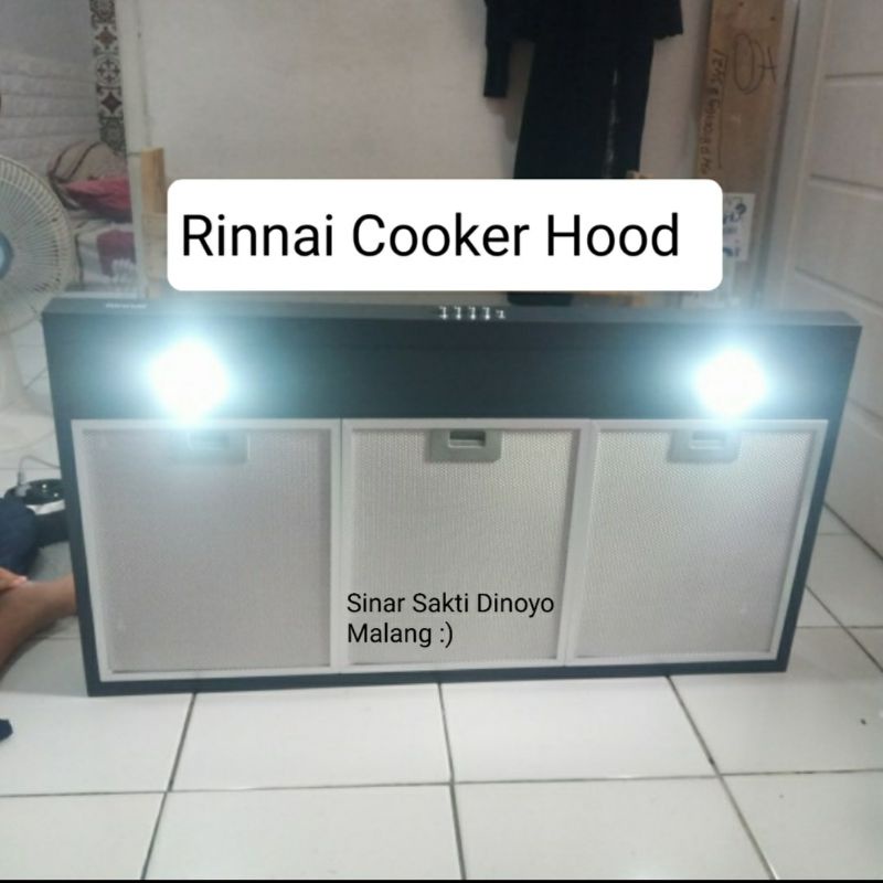 Cooker Hood Rinnai RH 229 B Slim Penghisap Asap Kompor Dapur Besar Malang Garansi Resmi Murah