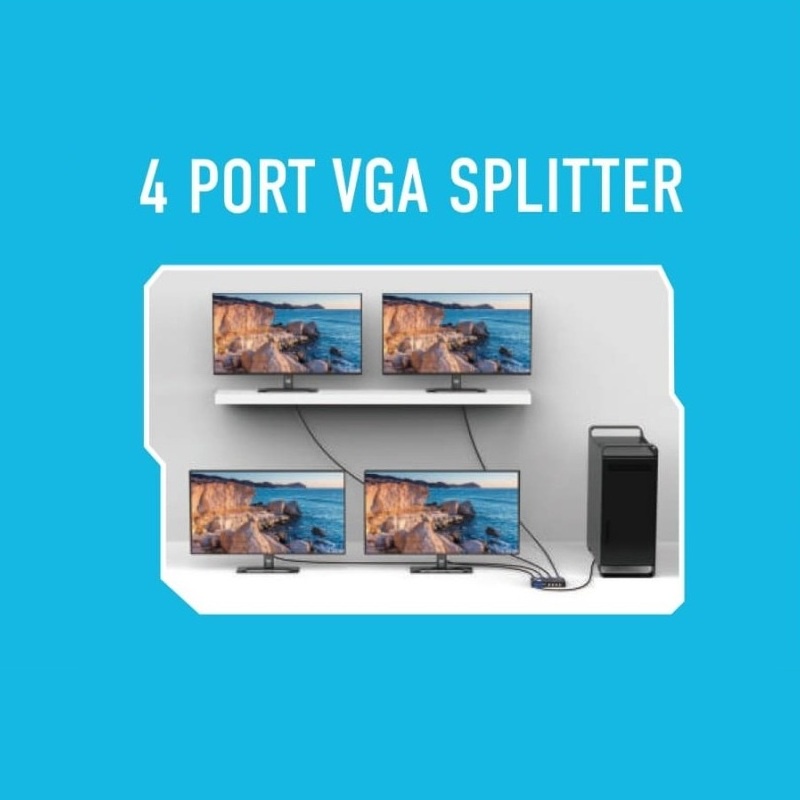 VGA Splitter 4 Port / VGA spliter 1 x 4