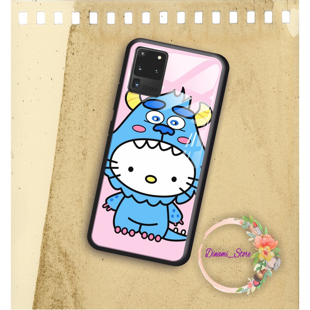 back case glass HELLO KITTY Oppo A3s A1k A5 A9 2020 A7 F9 A5s A31 A52 a53 A92 A37 A57 A59 DST1209