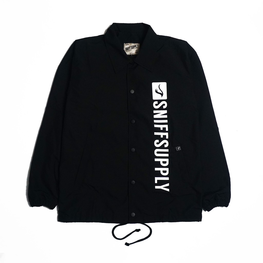 Sniff Supply Coach Jacket | HAWKINS#2 Black