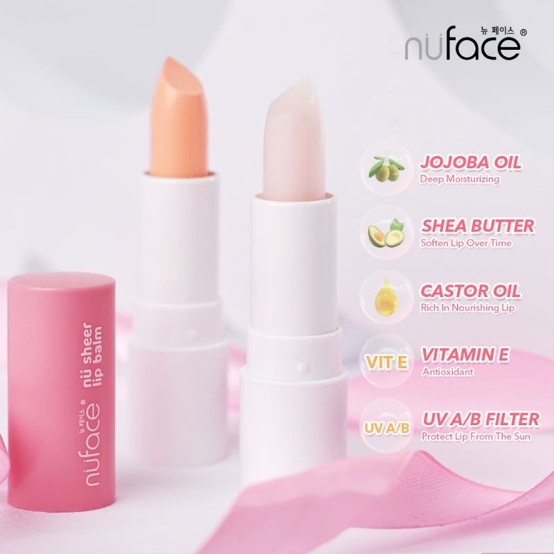 Nuface Nu Sheer Lip Balm 3.5GR