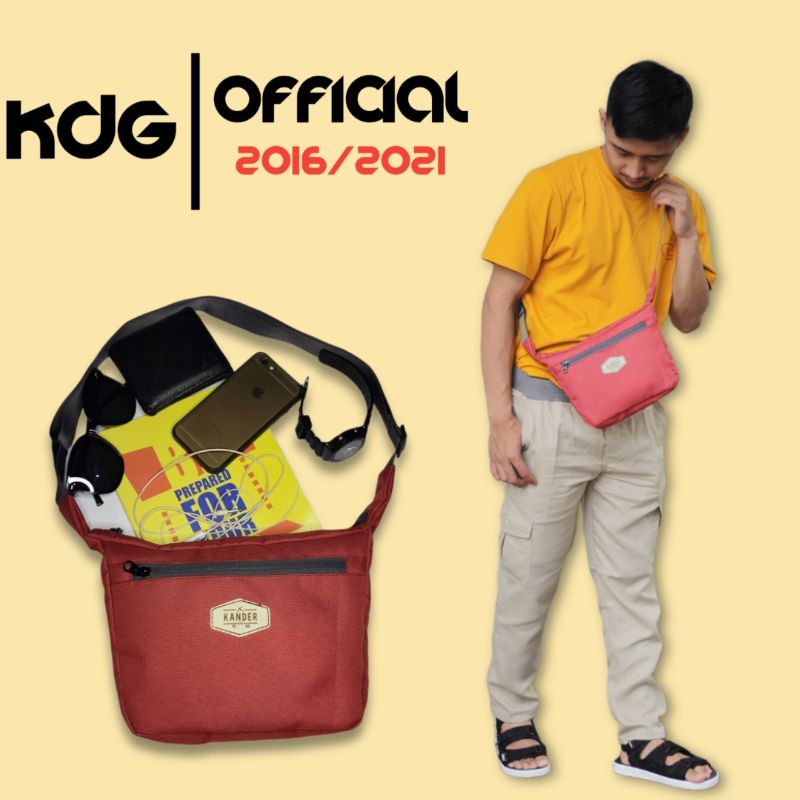 [LOKAL] KANDER - Tas Selempang Wanita Tas Slingbag Murah DARI BANDUNG BISA COD