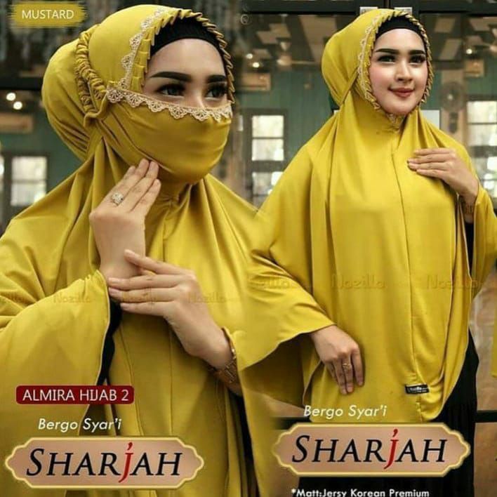 HIJAB INSTANT SHARJAH MASKER ORI AZZAHRA