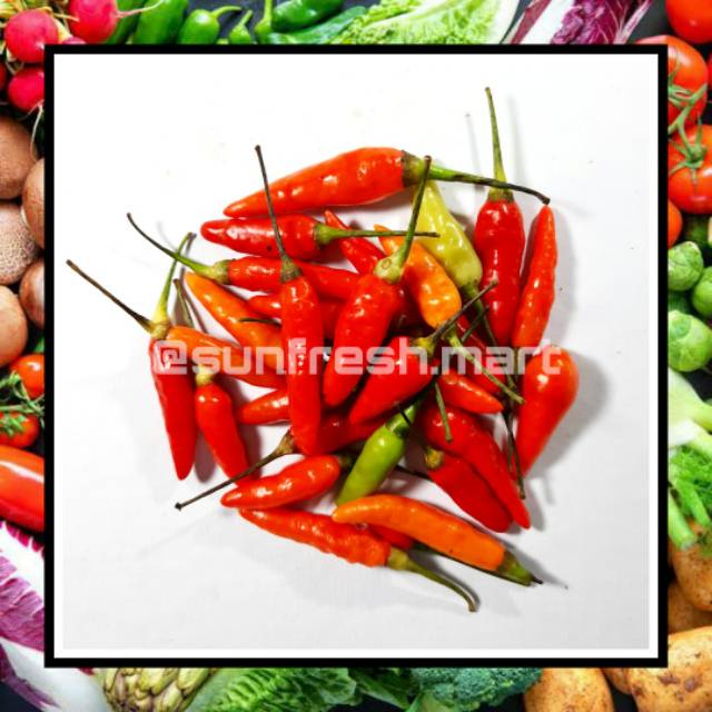 

Cabai / Cabe Rawit Merah 250 Gram