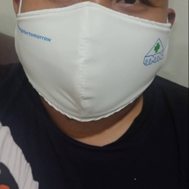 Masker 3 ply sablon custom