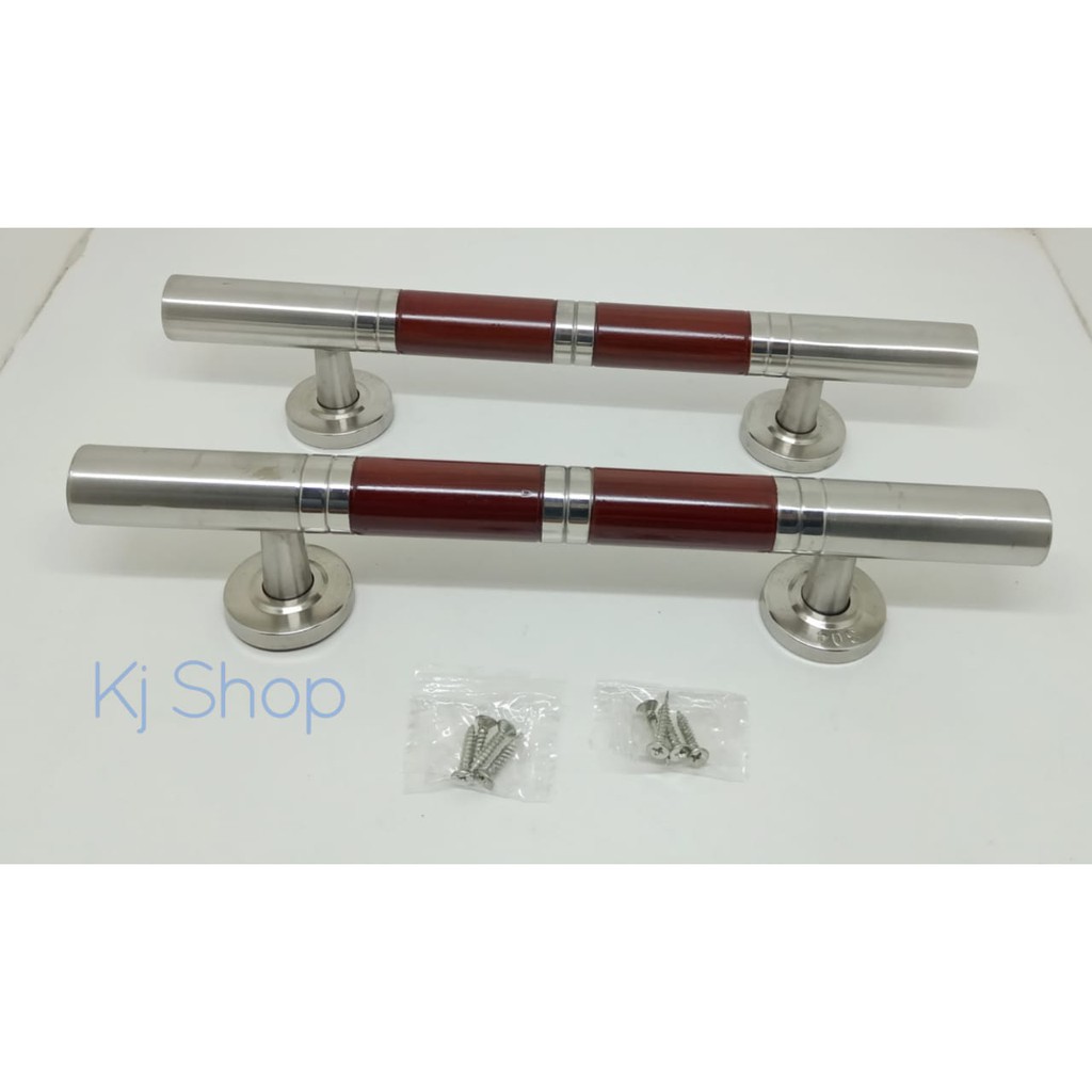 Jual Handel Pintu Stainless Steel Tarikan Pintu Ganggang Pintu Merah Shopee Indonesia