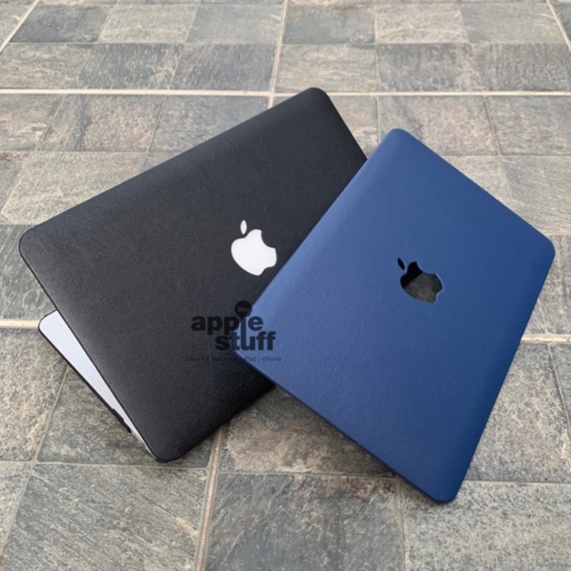 Case MacBook Apple Pro Air LEATHER BLUE