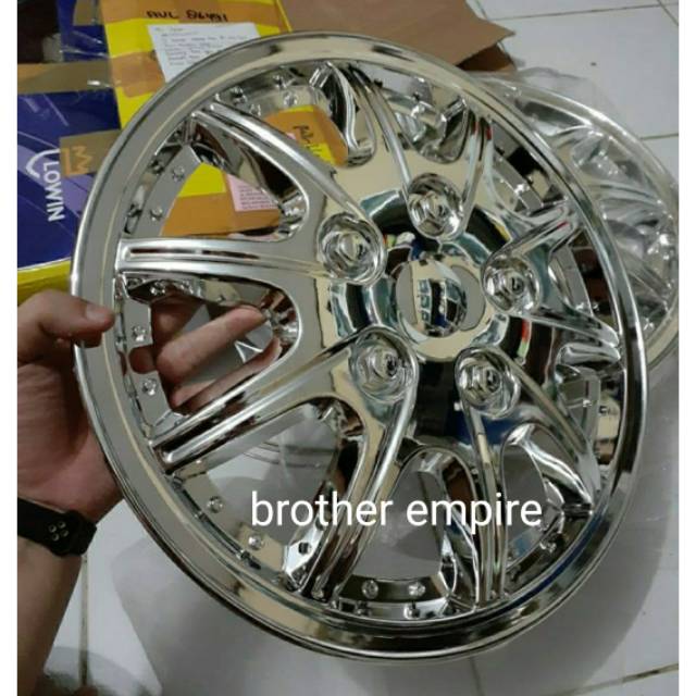 Dop velg ukuran ring 15 inch mobil universal