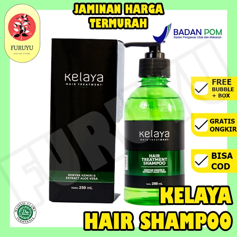 Promo isi 2 Shampo Kelaya Mengatasi Rambut Rontok dan Rusak Hair Treatment Anti Kebotakan Original