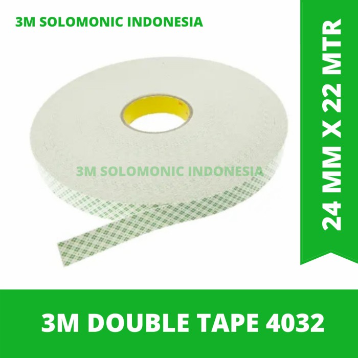 

Hari Ini 3M Double Tape 4032 Mounting Tape / Double Tape Kaca Kayu Dan Dinding Terbatas