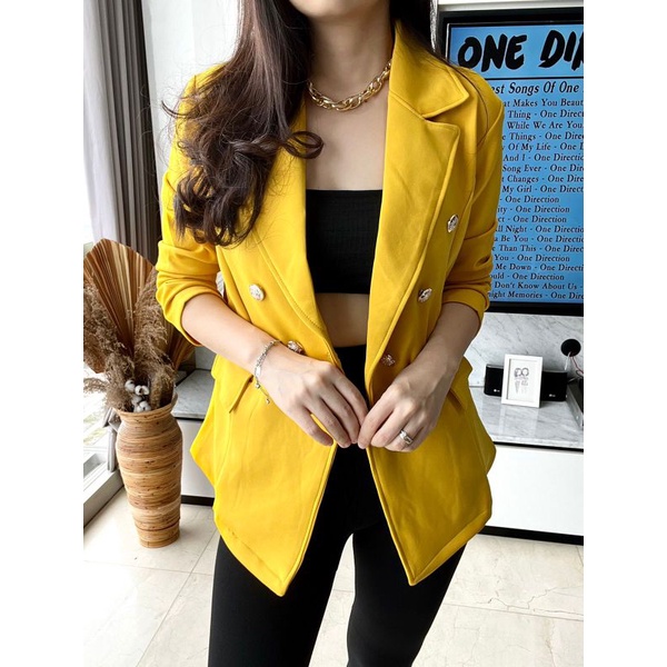 BLAZER WANITA BAILMAIN SCUBA MV-7675 IMPORT