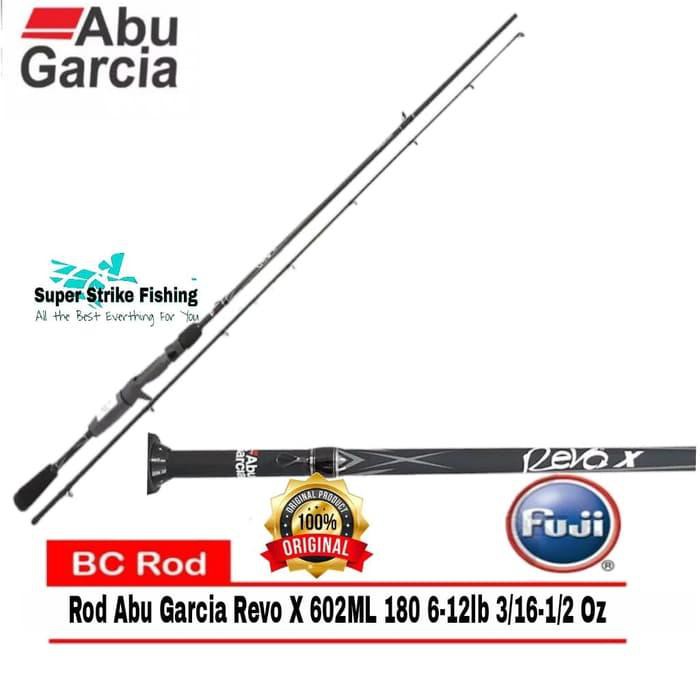 alat pancing mantul habis Rod Joran BC Baitcasting Abu Garcia Revo X 602ML 180 6-12lb Original