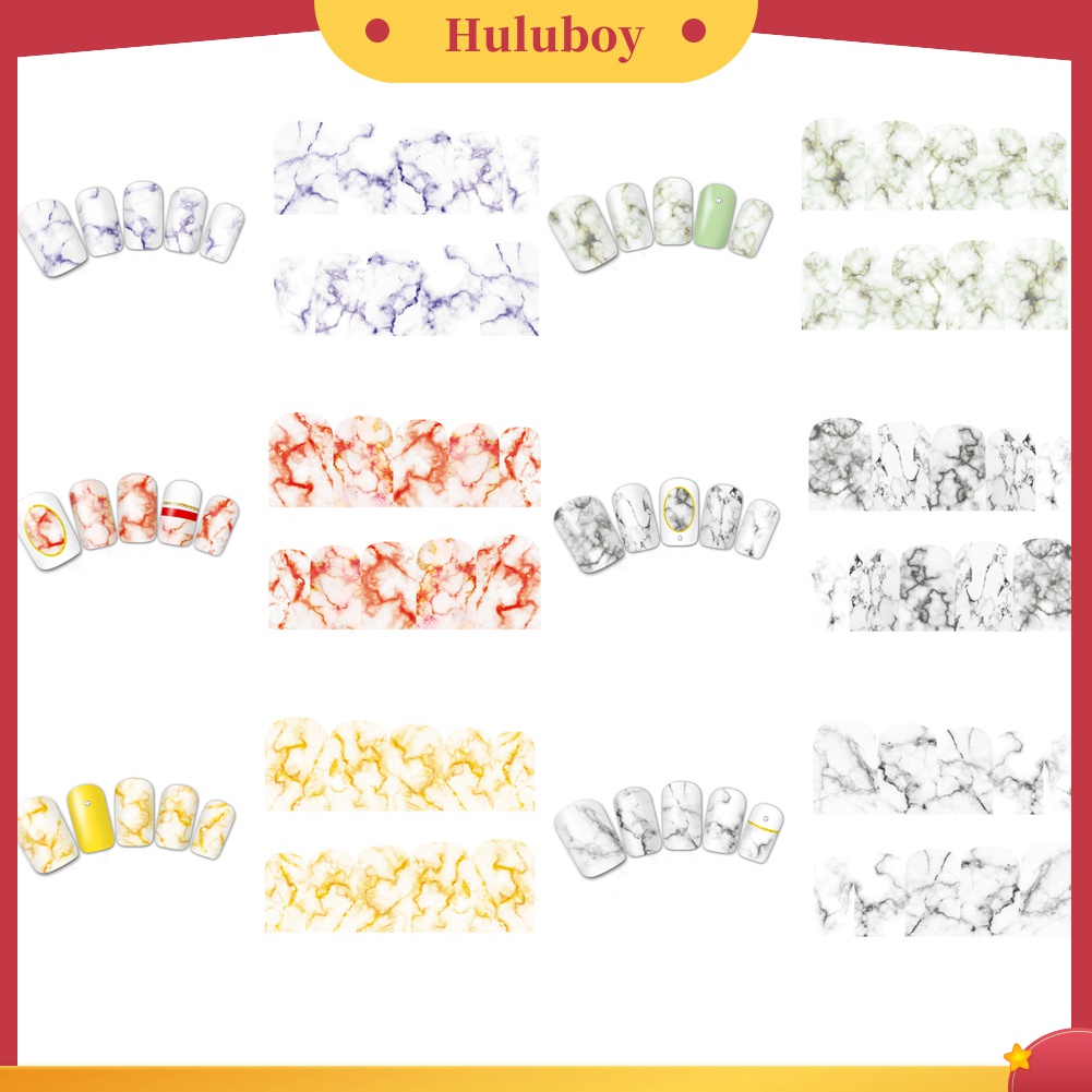 Huluboy Huluboy♡ Stiker Decal Transfer Air Motif Cantik Warna-Warni Untuk Dekorasi DIY