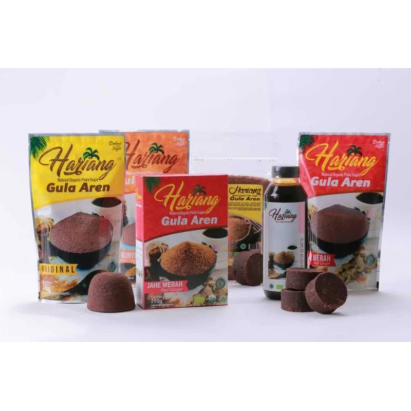 Gula Aren Semut Hariang (Natural Organic Palm Sugar)
