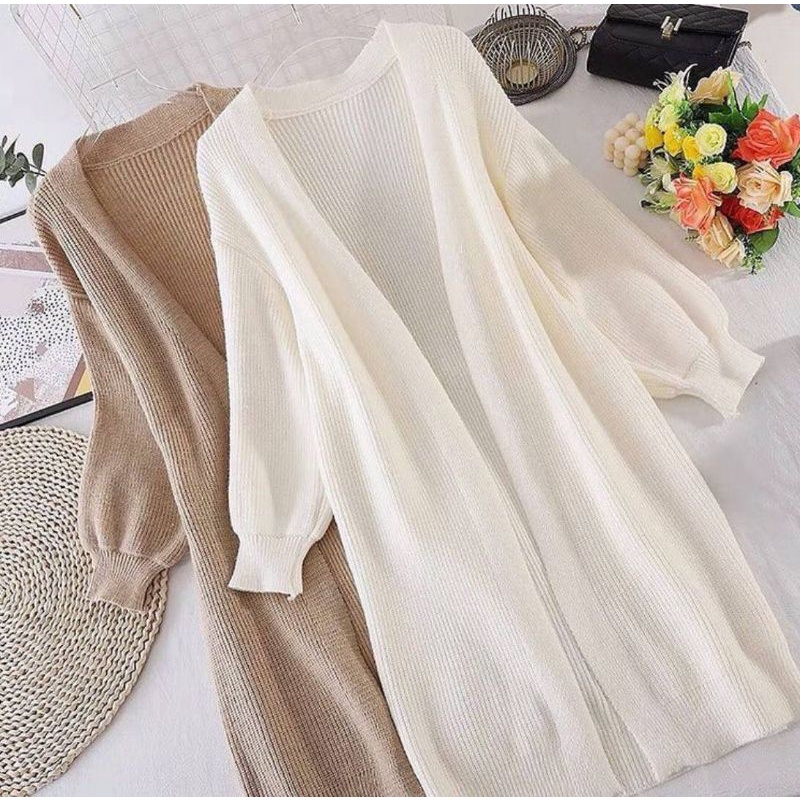 LONG TUNIK CARDY/CARDIGAN RAJUT/CARDIGAN RAJUT WANITA/CARDIGAN PANJANG/CARDIGAN WANITA/TUNIK CARDIGA