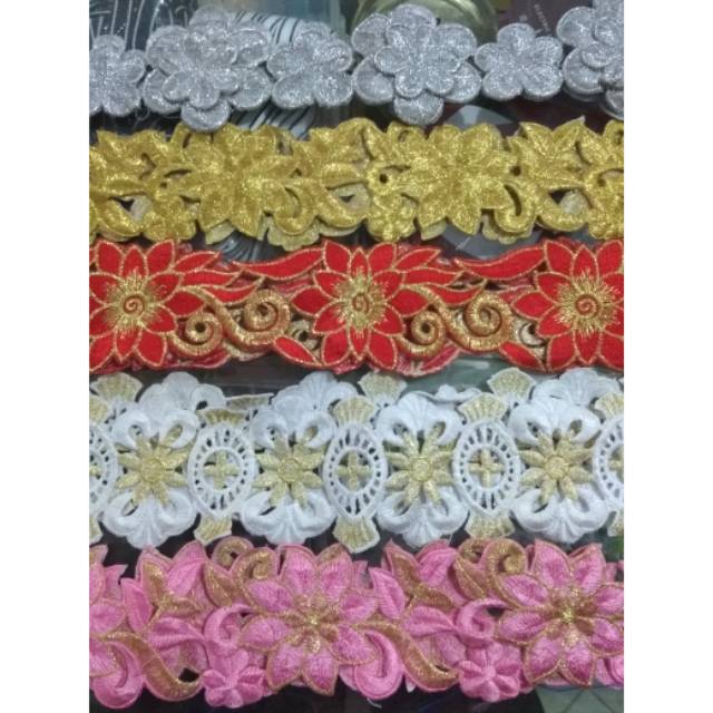 Renda Bordir Variasi Pinggang