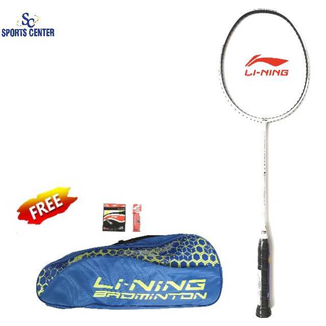 New Raket Badminton Lining Super Force 84 / SF 84 / SF84 White Fullset
