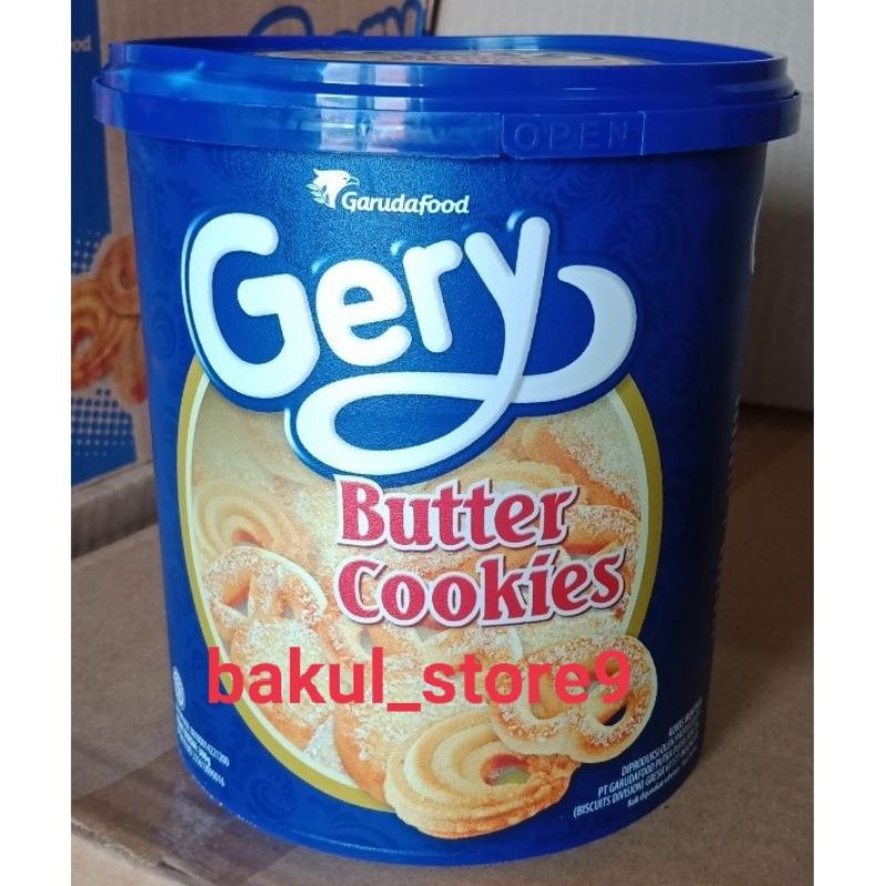 Gery Butter Cookies Kaleng 300gr