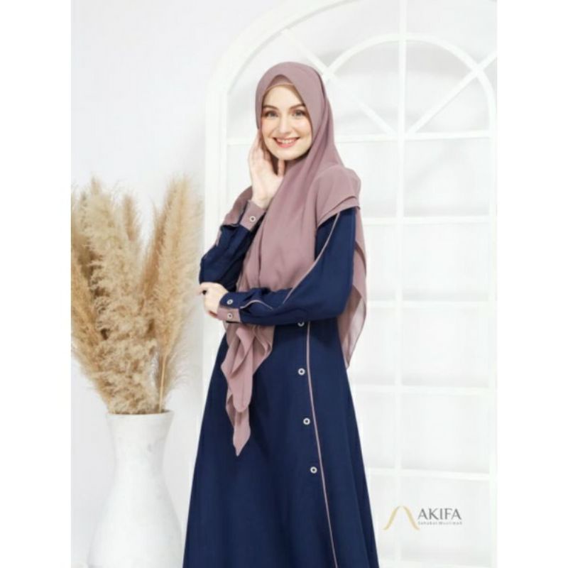 (READY BY CHAT)GAMIS FAUZA BY AKIFA/GAMIS LEBARAN PREMIUM BRANDED MURAH/GAMIS COUPLE TERBARU