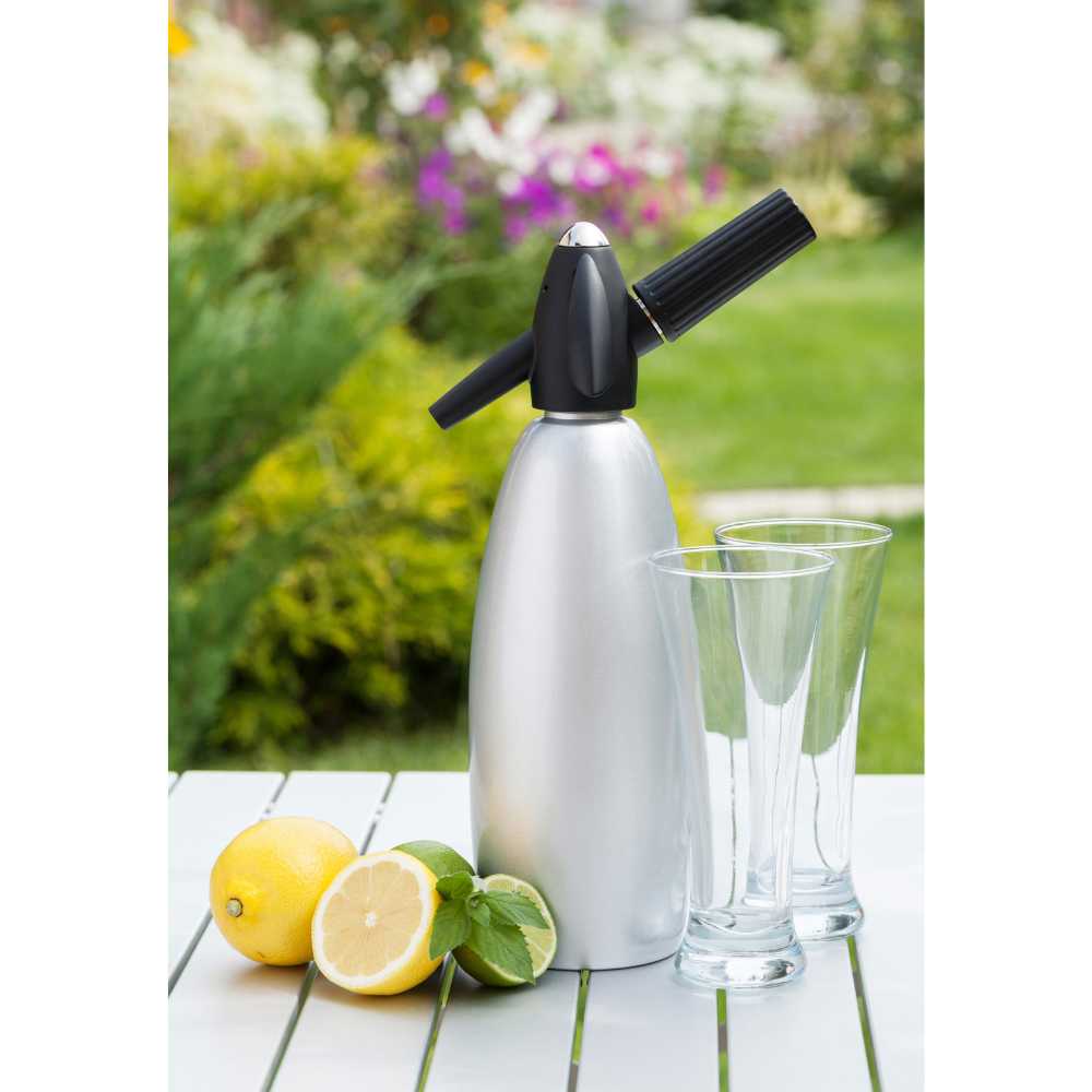 AFFORANY DIY Botol Pembuat Soda Siphon Maker Bartender CO2 1L - SD-MY