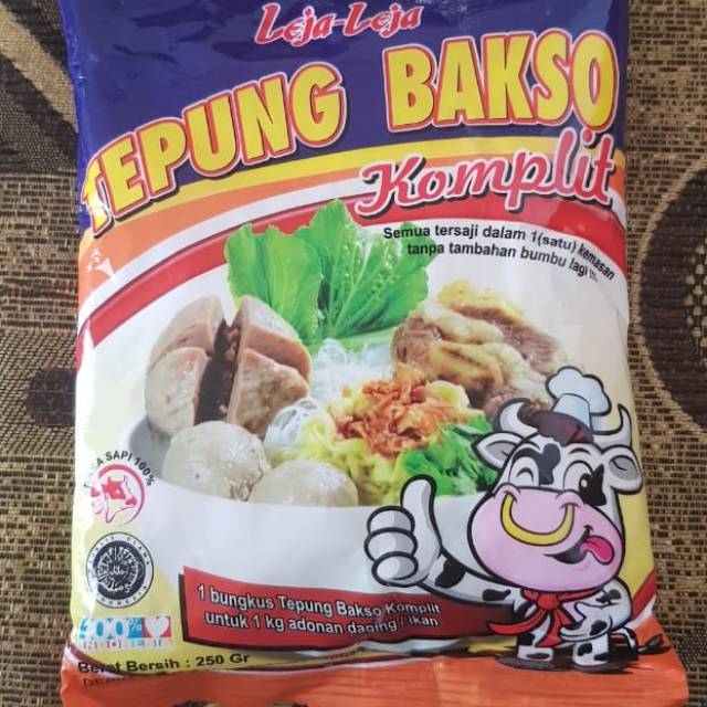 

Tepung Bakso Komplit Siap Pakai Leja-Leja