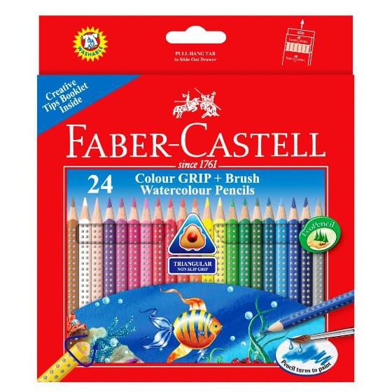 

Sale!! Faber-Castell Colour Grip Watercolour Pencils 24L Terbaru