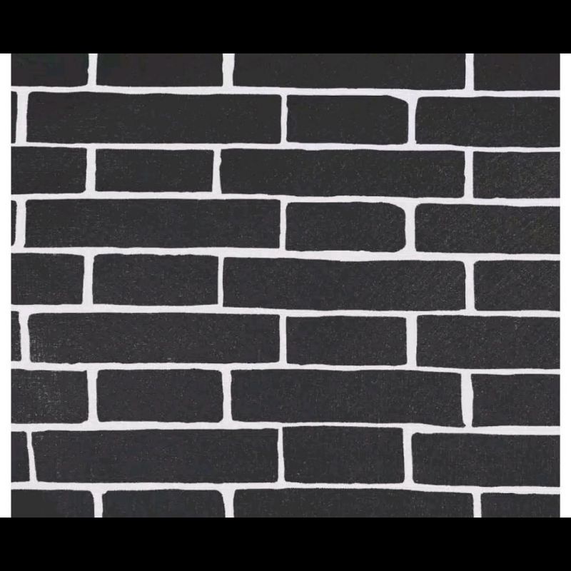 Wallpaper Sticker Bata Hitam