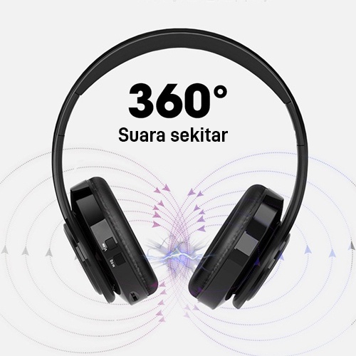 Headphone Bluetooth Wireless Headset LED B39