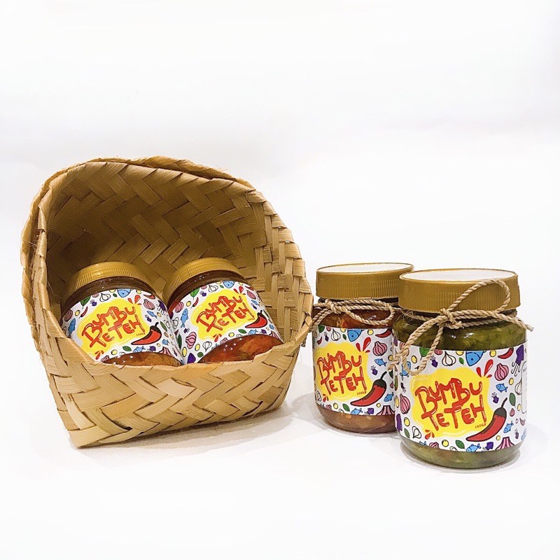 

Hampers / Paket Sambal Bumbu Teteh Isi 4