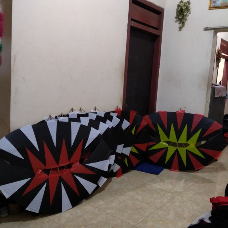 Layangan Gapangan Pegon 1 meter an Full Motif