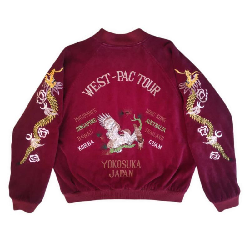 Sukajan Pheonix Red Velvet Eagle🇯🇵