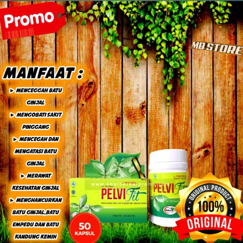 Herbal Pelvifit Naturafit Original  Alami Untuk Mengobati Sakit Ginjal Dan Batu Ginjal
