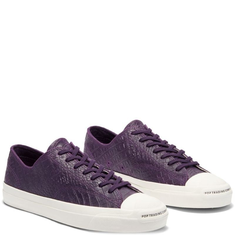 Converse Cons Jack Purcell Pro POP Trading Company Low Top Grand Purple/Black/Egret - Original