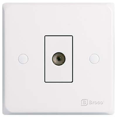 BROCO STOP TV ALLEGRA WHITE/CREAM / COLOKAN TV