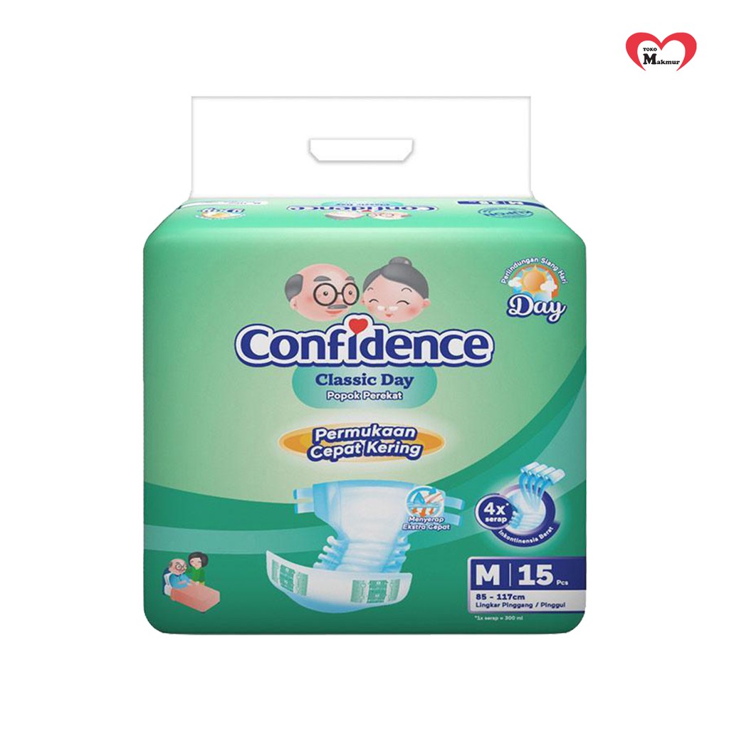 Confidence Classic M15/L15/Xl15 / Toko Makmur Online