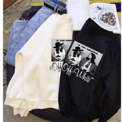 SWEATER OFF WHITE | SWEATER WANITA MURAH