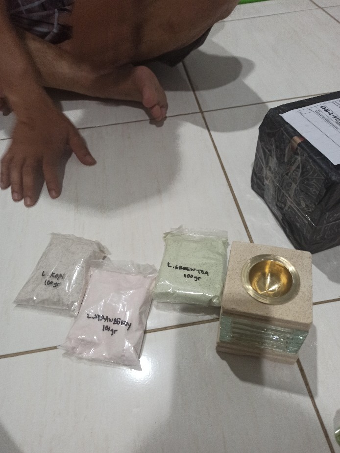 Paket Tungku Aromaterapi Lilin (mini) 2