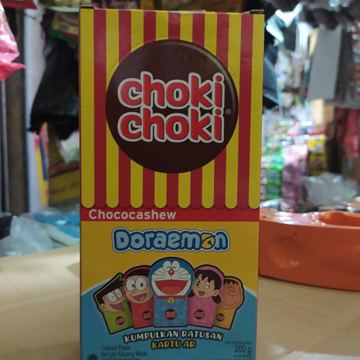 

COKELAT- CHOKI CHOKI/COKI COKI COKLAT 1BOX 20PCS -COKELAT.