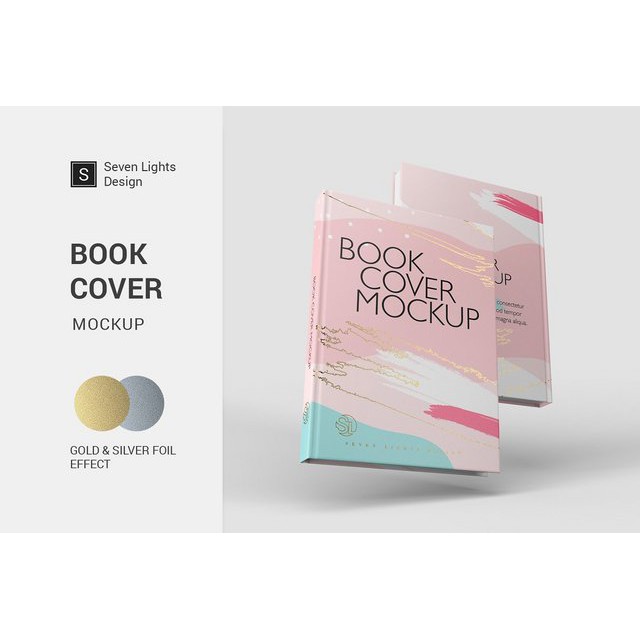 Book Cover Mockup - Photoshop