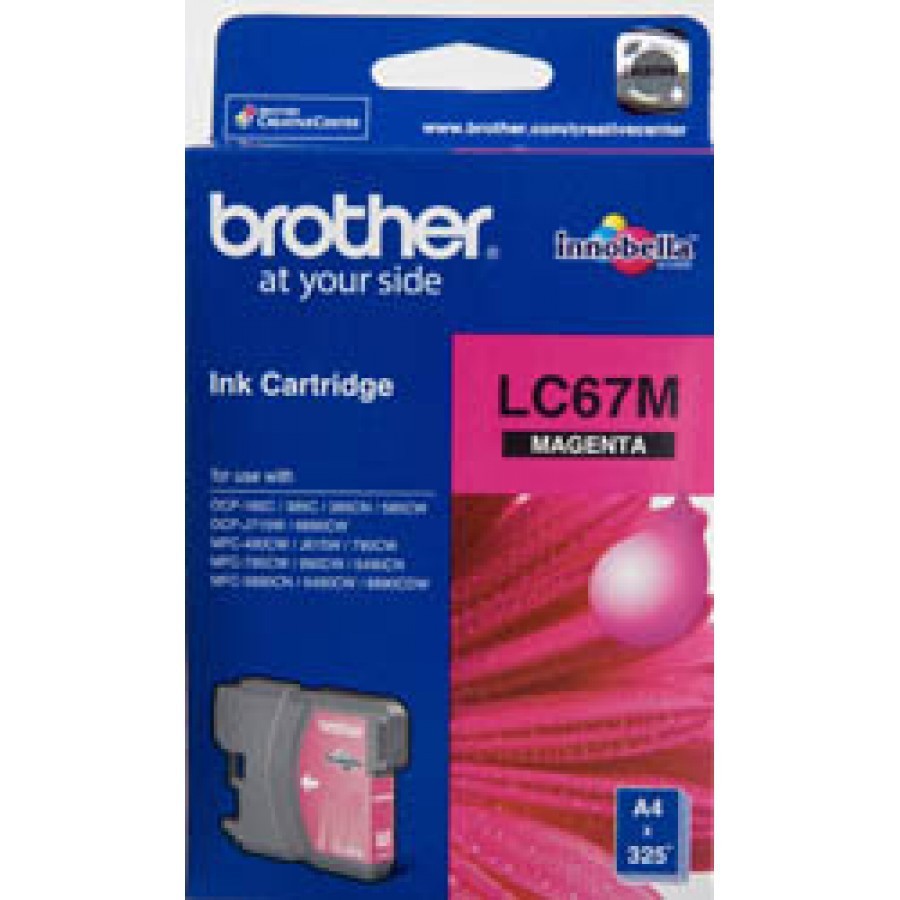 Brother LC 67 Magenta , M