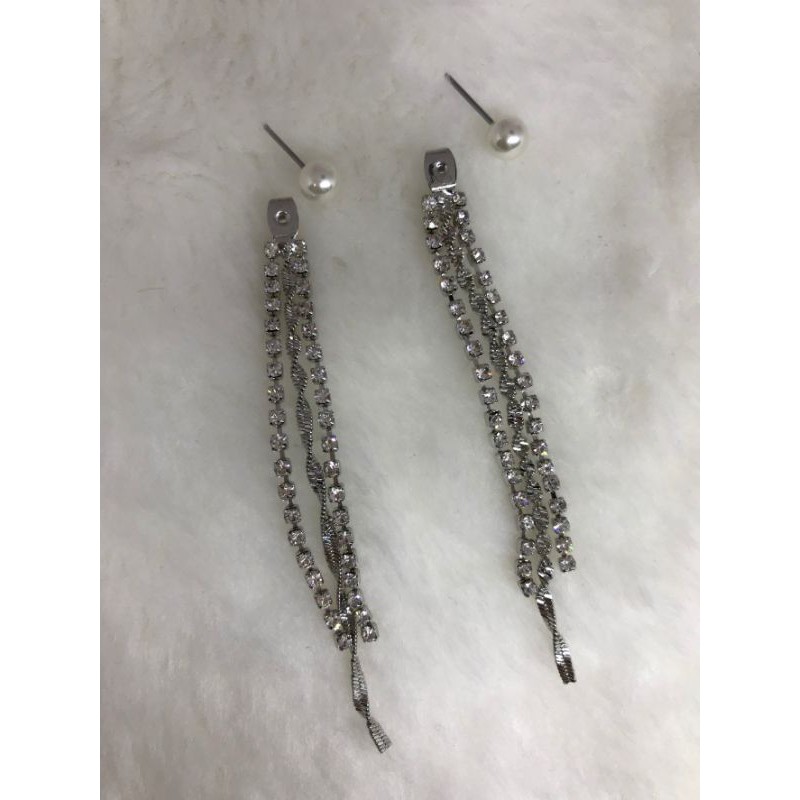 Anting Panjang / Anting Panjang Silver / Anting Pesta / Anting Undangan