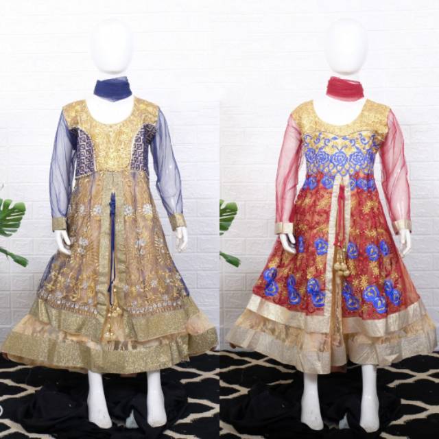 Gaun Sari India Anak 02