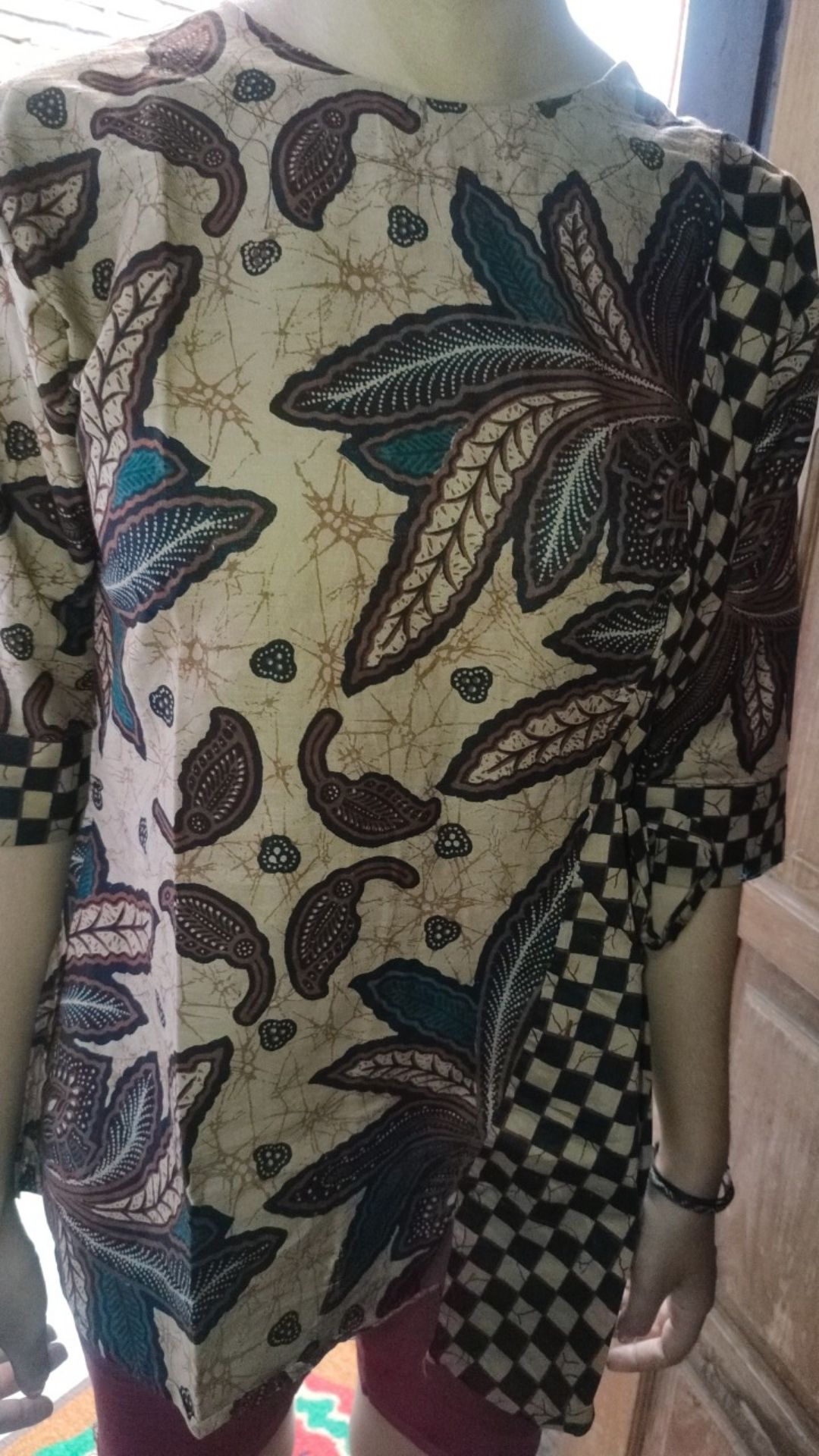 Atasan Batik Dolby Dolbi Dobby Doby Tenun Sutra Tulis Halus Katun Atbm Baron ,sarombit Atasan