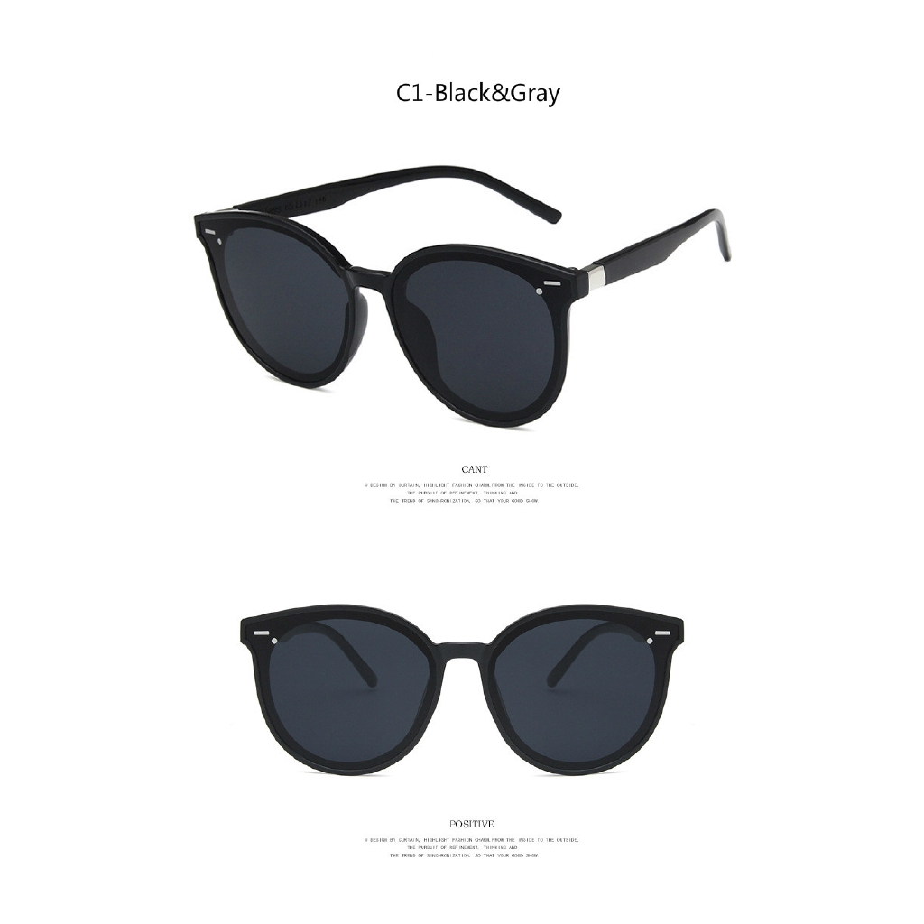 Fashionable Korean version of INS new UV-proof sunglasses for men and women