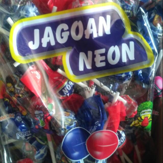 Jagoan Neon Lollipop isi 50 pcs