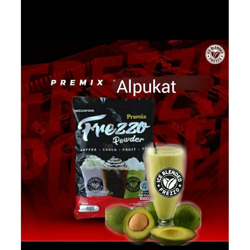 

bubuk rasa alpukat avocado mix gula 1kg frezzo premium