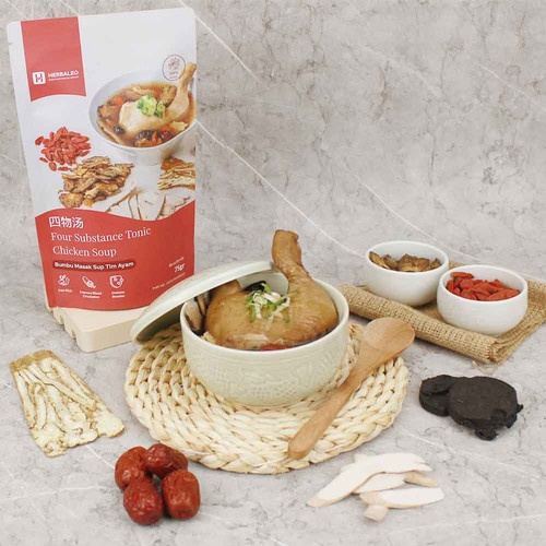 Jual Herbaleo Four Substance Tonic Chicken Soup Shopee Indonesia