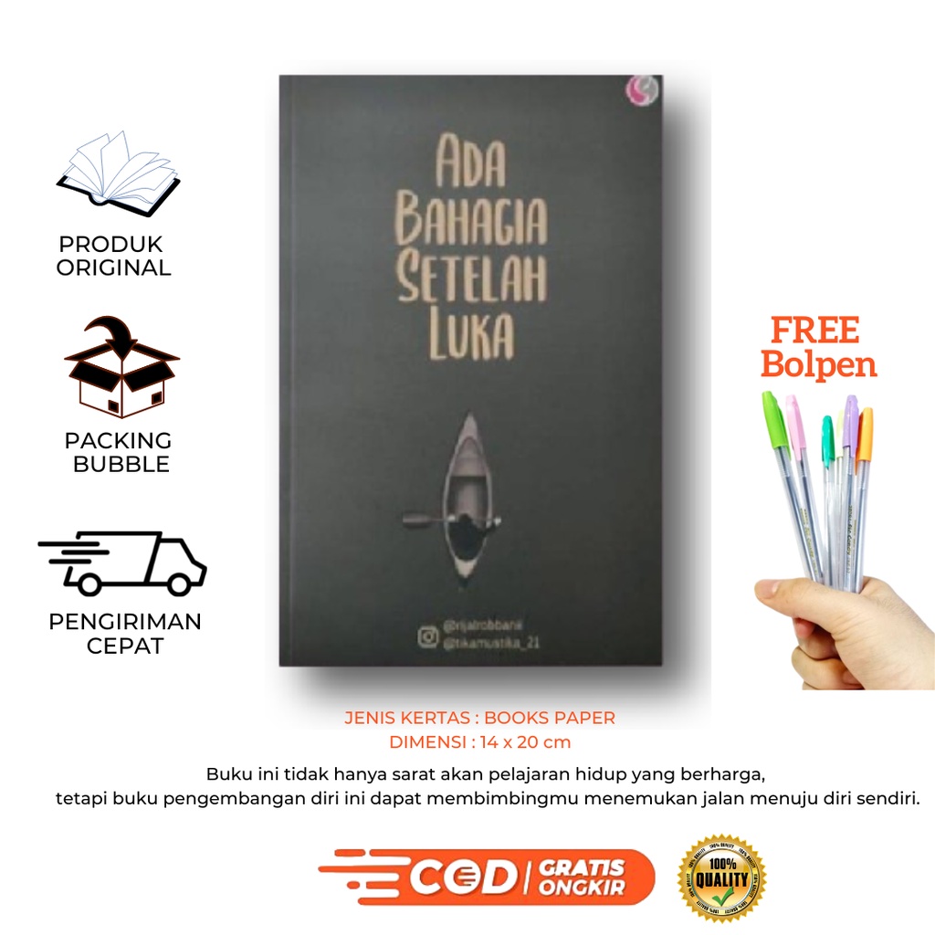 Buku Motivasi Islami - Ada Bahagia Setelah Luka