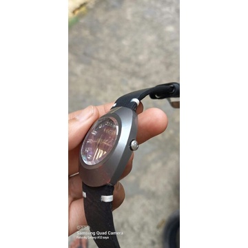 rado diaster automatic manual original dial biru